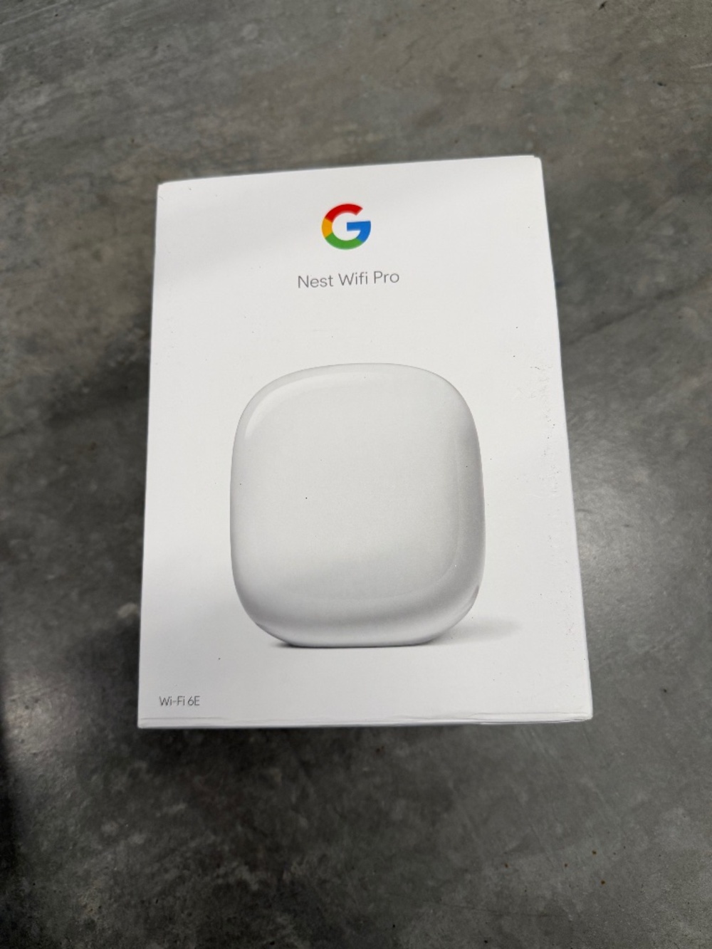 Google Nest WiFi Pro 6E Router